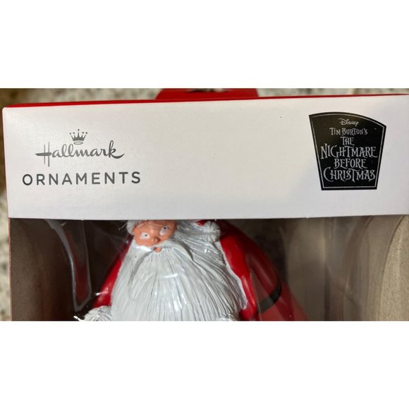 Hallmark Ornament Disney Tim Burton the Nightmare Before Christmas Sandy Claws - Picture 5 of 9